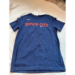 Nike Men's Space City Gurriel 10 Houston Astros Baseball TShirt Navy Size Medium